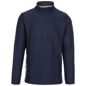 Trespass Mens Taddingley Half Zip Sweatshirt / Navy